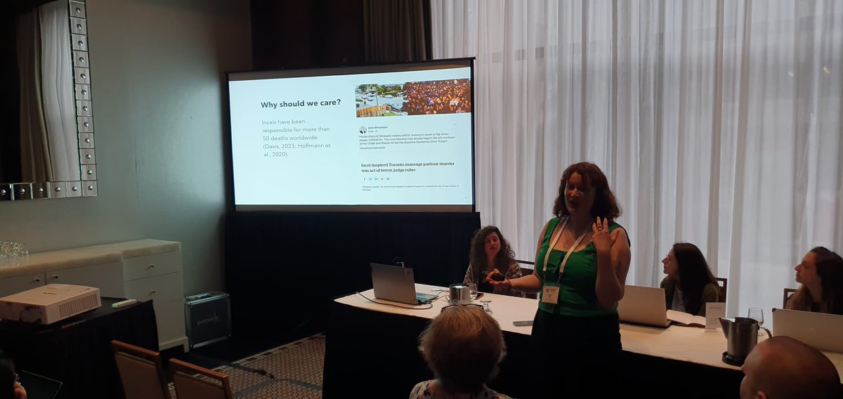 Bjarki Þór Grönfeldt (@bjarkigron) on Twitter photo Science does not sleep! <a href="/PolPsychKent/">PolPsych_Kent</a>’s <a href="/hannahdzibell/">Dr Hannah Zibell</a> presenting our findings on the psychological underpinnings of Incel beliefs <a href="/ChalmersJocelyn/">Jocelyn Chalmers</a> <a href="/BiddlePsych/">Mikey Biddlestone</a> <a href="/PolPsyISPP/">ISPP</a> #ispp #ispp2023 Science does not sleep! <a href="/PolPsychKent/">PolPsych_Kent</a>’s <a href="/hannahdzibell/">Dr Hannah Zibell</a> presenting our findings on the psychological underpinnings of Incel beliefs <a href="/ChalmersJocelyn/">Jocelyn Chalmers</a> <a href="/BiddlePsych/">Mikey Biddlestone</a> <a href="/PolPsyISPP/">ISPP</a> #ispp #ispp2023