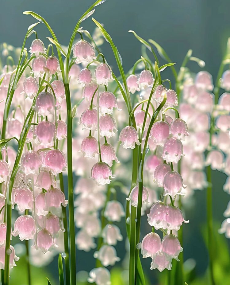lavieestbelIe's tweet photo. Pink lily of the valley https://t.co/NUE8plZe3l