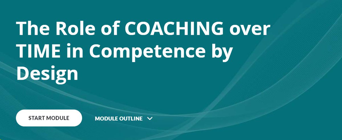 Did you know? Two CBD Coaching modules are now eligible for Section 3 Self-Assessment Credits. Access them below: 

The Role of Coaching in CBD : ow.ly/sU2j50OM2y9  
Co-Creating Resident Learning Plans :  ow.ly/wet350OM2CF 

#MedEd