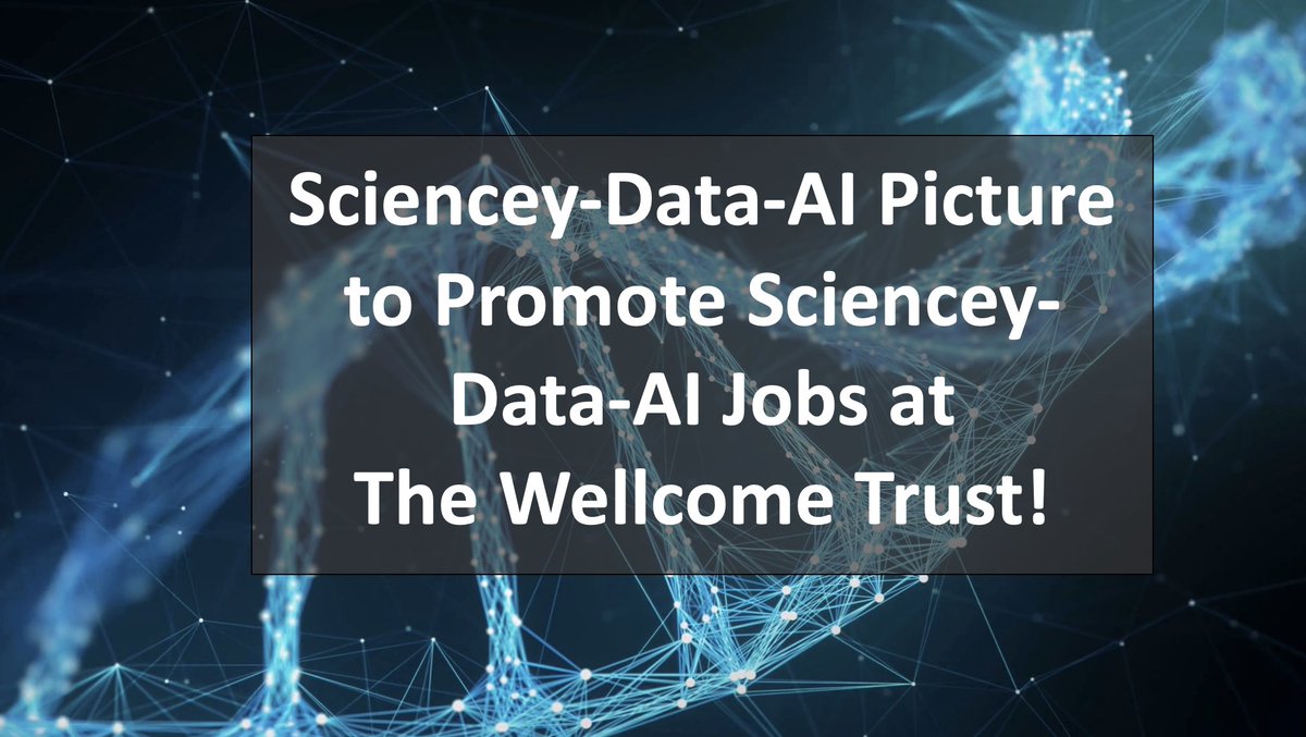 Hiring 2 x 'Head of Digital Technology' roles @wellcometrust! 🤓You'll need strong science, tech & strategy skills 🧠You'll lead & manage a super smart team of ~8 💰You'll get paid ~£98k + 15% pension + benefits London-based hybrid w/ 2 days in office linkedin.com/pulse/do-you-w…