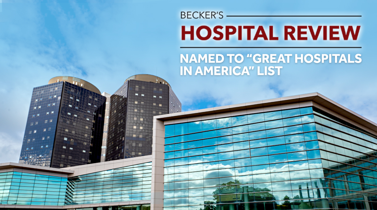 BIG NEWS! 📣 #StonyBrook University Hospital has been recognized by <a href="/BeckersHR/">Becker's Hospital Review</a> as one of the exceptional institutions in the 2023 “Great Hospitals in America” list: bit.ly/3XEn6Pb #WeAreStonyBrookMedicine #MedTwitter