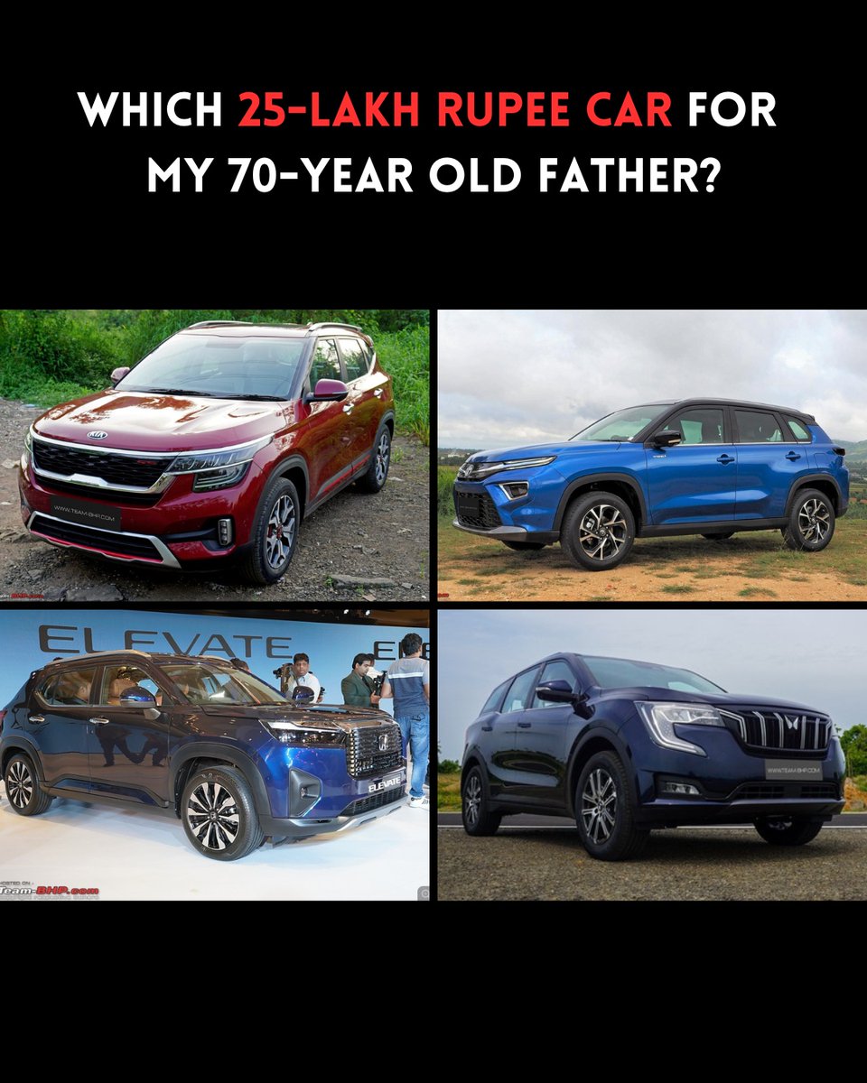 He is a sedate driver and self drives around 40 kms a day.
Forum discussion⬇️
team-bhp.com/forum/suvs-muv…
.
.
#cars #kiaseltos #hondaelevate #mahindraxuv700 #toyotahyryder #automotive #carownership #india #teambhp #livetodrive