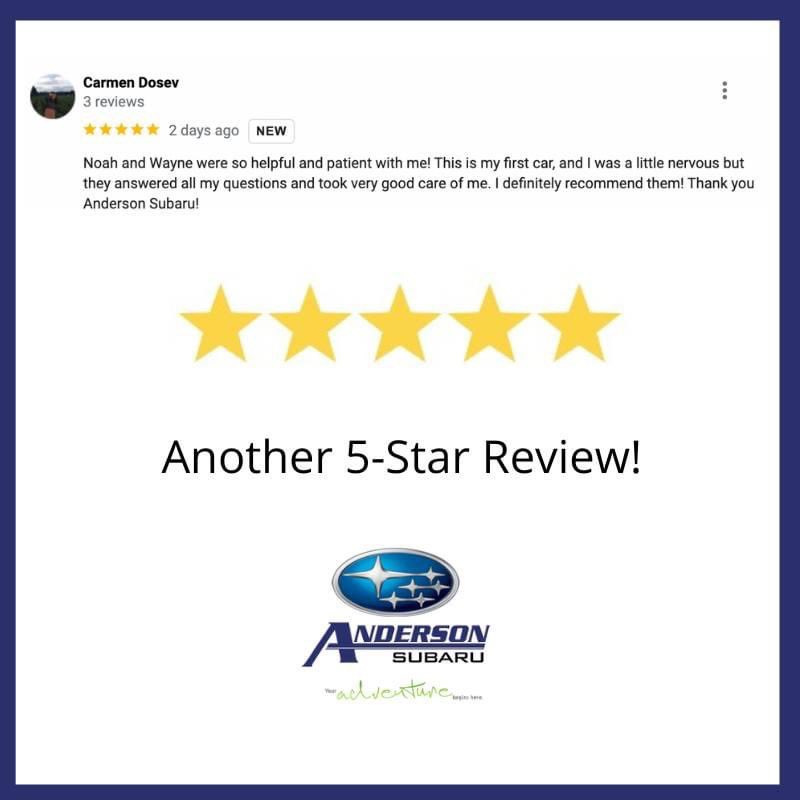 Anderson Subaru tweet media