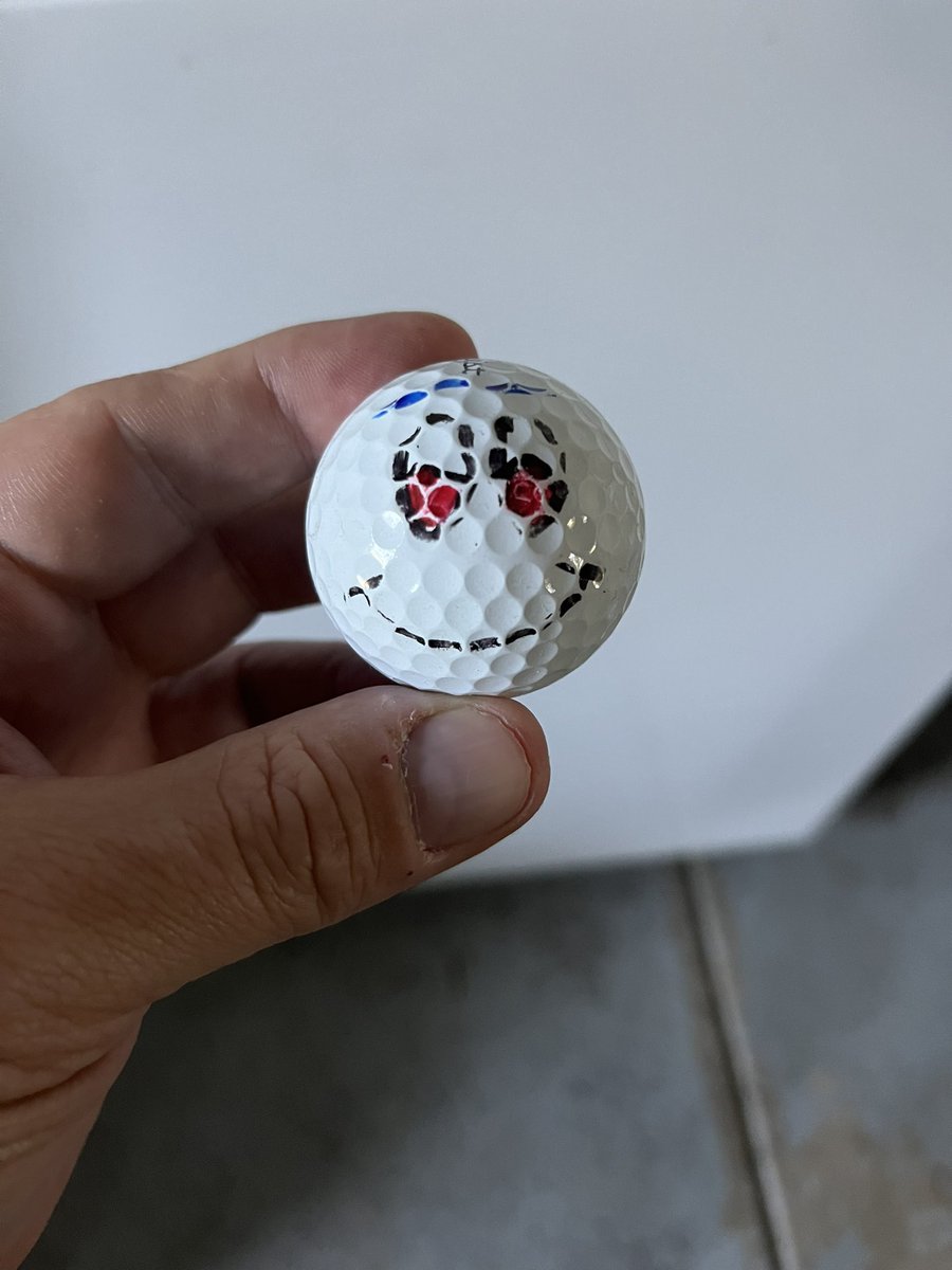 MooseFarnham's tweet photo. @BigBreak @GolfChannel  20th Anniversary of BB!  20yrs ago today at TreeTops… Randy and @JustindPeters dragged me with them to victory in speed golf using this ball!  Action on GolfPass! https://t.co/VXq5qHDjAb