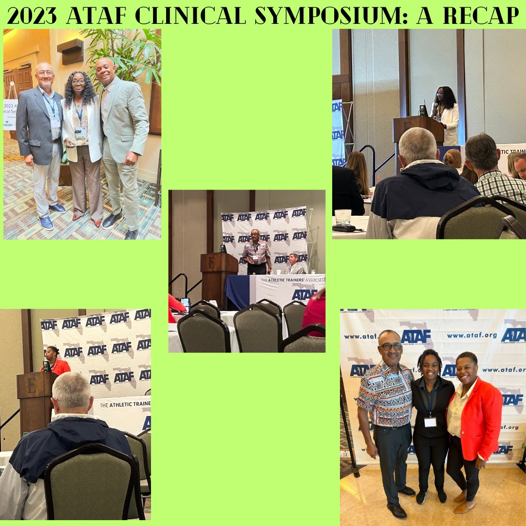 This past weekend was the 2023 ATAF Clinical Symposium. We would like to congratulate all of the award recipients that were recognized this past weekend. #EDAC365 #EDAC4ALL #RepresentationMatters #DiversityMatters