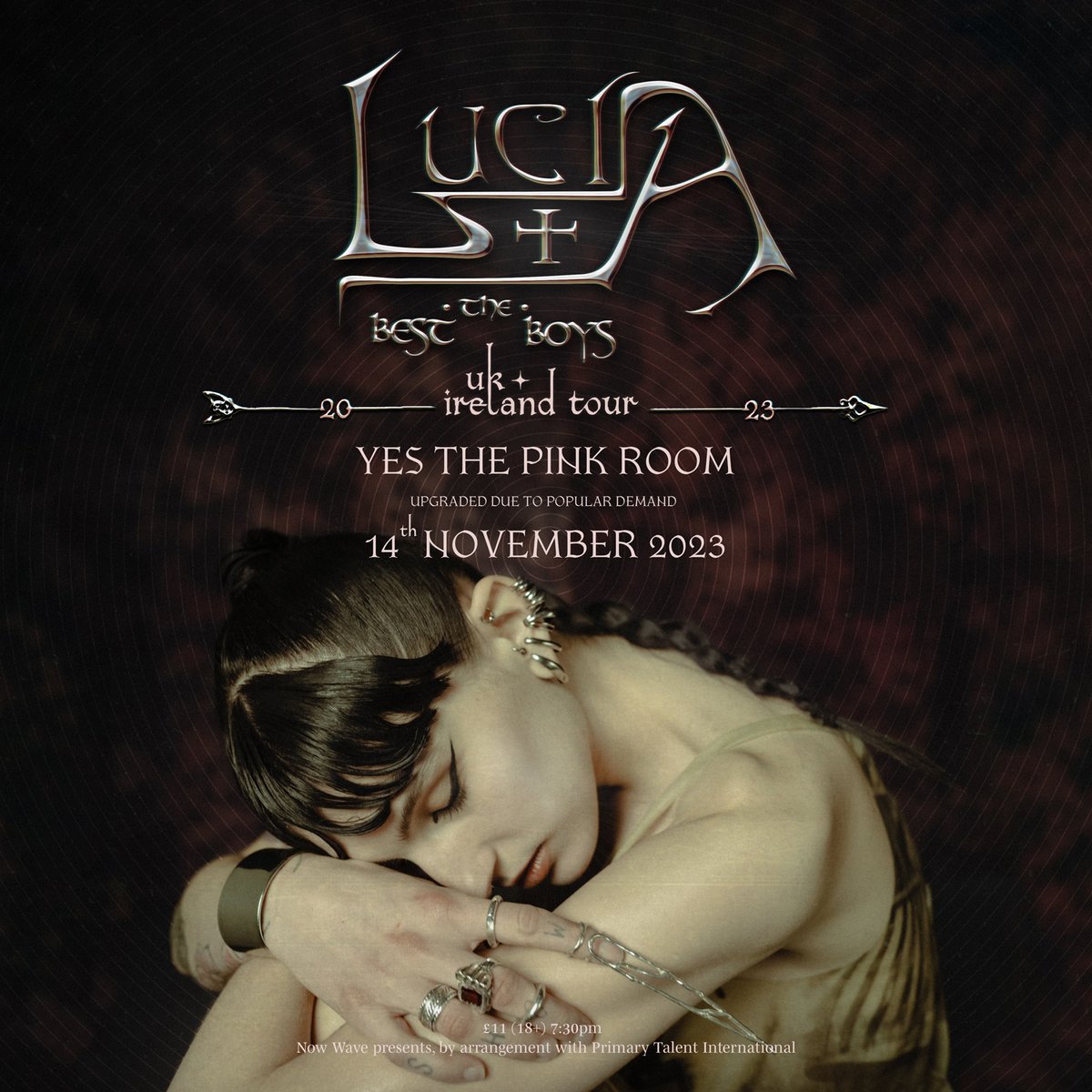 UPGRADE: 

<a href="/LuciaBestBoys/">Lucia & The Best Boys</a> show at YES will now take place in The Pink room due to demand. 

All tickets remain valid. Additional tickets are on sale now: seetickets.com/event/lucia-th…