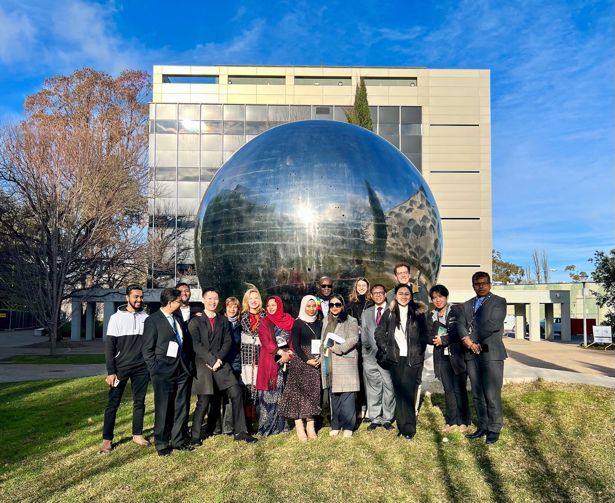 toni_erskine's tweet photo. Great start to our @UNESCAP/ @APRU1997 'AI for Social Good: Strengthening Capabilities &amp; Government Frameworks in Asia &amp; the Pacific Summit' today w/ superb research presentations by teams from across the Asia Pacific - &amp; a walk across our beautiful @ouranu campus!
@ANUBellSchool https://t.co/MLdSvk4LWz