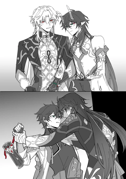 day 6 : soulmates
"this is all your fault, not even death can do us apart"
#RenhengWeek2023 #renheng 