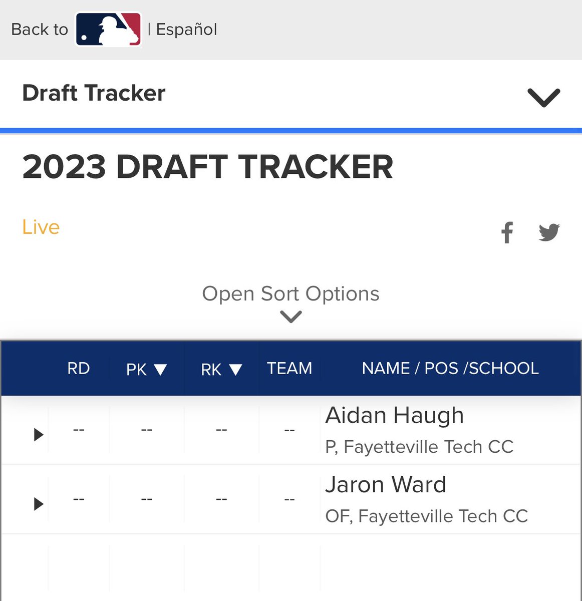 A couple Trojans hoping to hear their names! Best of luck to our guys in the 2023 MLB Draft!