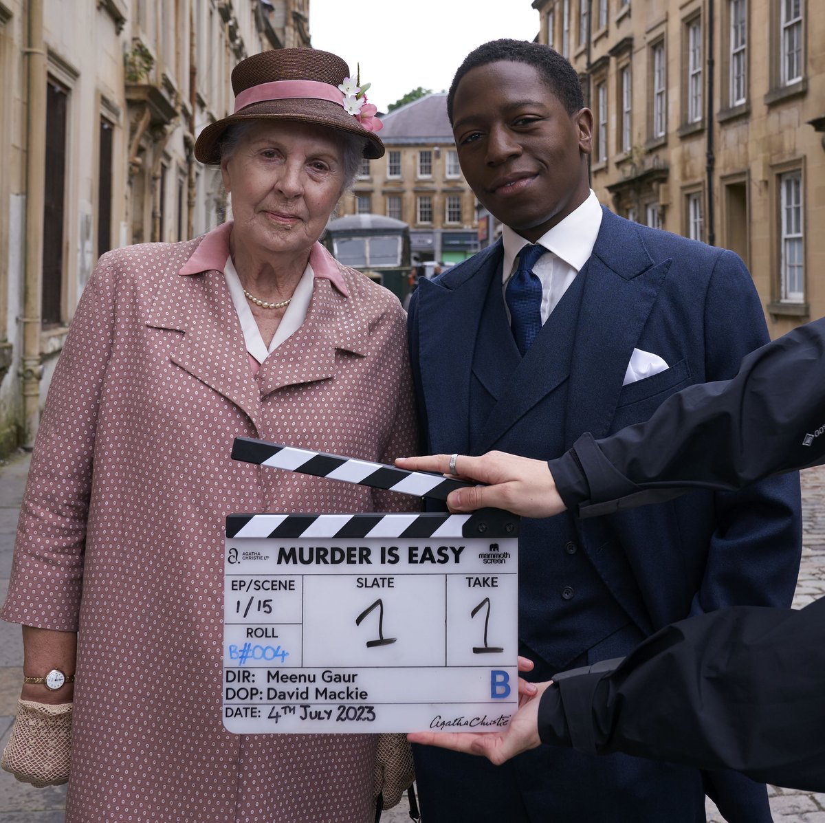 🎉 Murder is Easy has begun filming in Scotland, and the cast has now been announced. The major new adaptation of Christie's novel is made by <a href="/mammothscreen/">Mammoth Screen</a> and Agatha Christie Limited for <a href="/BBCOne/">BBC One</a> and <a href="/BBCiPlayer/">BBC iPlayer</a>, in a co-commission with <a href="/BritBox_US/">BritBox US</a> International. #MurderIsEasy