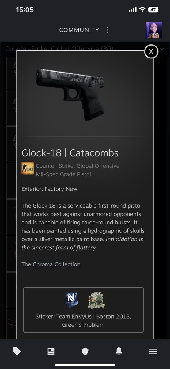 dizaoff's tweet photo. Giving away this Glock-18 | Catacombs with Team Envyus Sticker and Green’s Problem when we reach 20 followers on Kick.

Like this post and Follow me on Kick to enter.

https://t.co/fyRCj8umqM

#Giveaway #giveawaycsgo #csgo #CSGOGiveaway #csgogiveaways #cs2 #kicklivestreaming https://t.co/5GJGh8f4t7