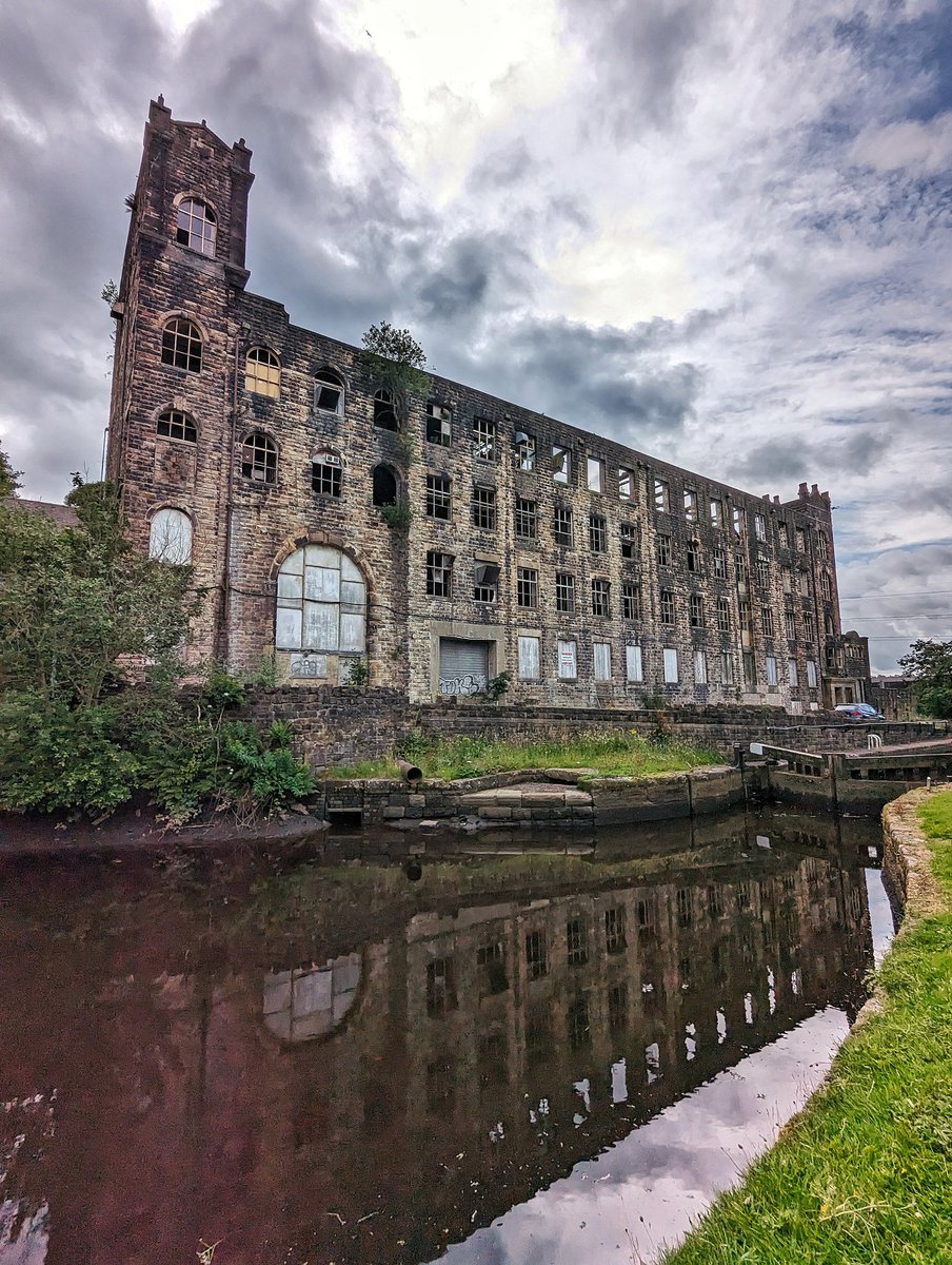 A disused mill in littleborough #abandonedplaces #disused #rundown #oldbuilding #dilapidated #derelictmill