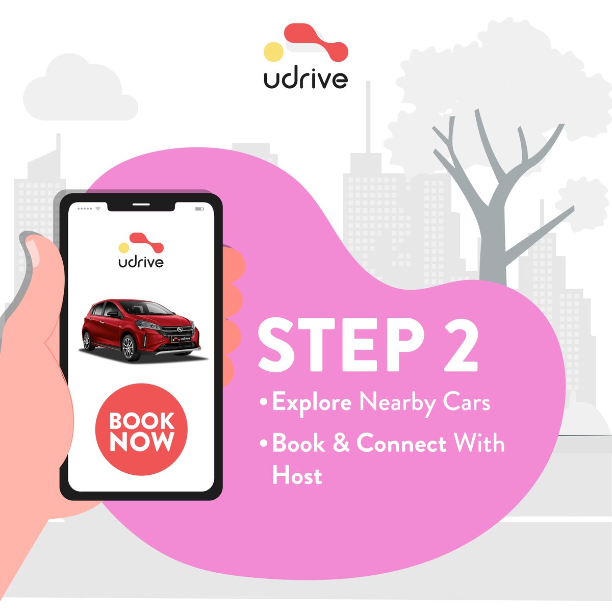 udrivemalaysia's tweet photo. No more waiting in line or dealing with paperwork (host temporarily hold your I/C). Say GoodBye traditional way of renting car.

Discover the convenience of renting a car through UDrive with these quick steps. https://t.co/8MOn5x8U9b