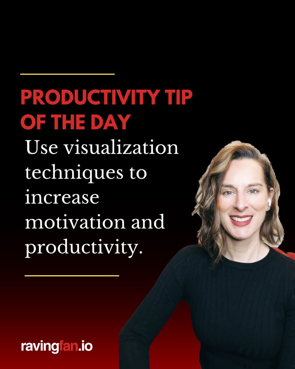 Tap into the power of visualization! See your success, feel your motivation, and conquer your goals. 💪✨ #ProductivityTip #VisualizationTechniques #MotivationMatters #BoostProductivity #DreamBig Share your favorite visualization techniques or tag a friend who needs an extra ...