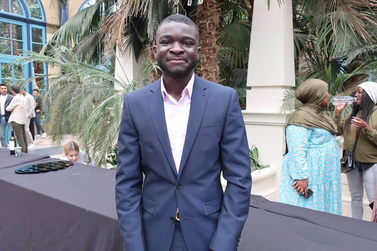 FelixFomengia's tweet photo. What an amazing #Chevening year and journey it has been!! Officially a #Chevening Alumni.

This past week the UK Government @FCDOGovUK hosted a joint scholarships event to celebrate the achievements and memories made in the passing academic year for @CheveningFCDO, #Commonwealth, and #Marshall Scholarships (2022/2023 cohort).  Another opportunity to network, get to know one another, listen to talks from some incredible speakers, and all together as a cohort.

As part of the Scholar Achievements segment, a recognition of scholar achievements, I was very happy and honored for an opportunity to share a highlight of my #Chevening journey as spotlight by #Chevening. To share my journey with an audience of over 1,600 scholars and leaders in one place is a wonderful opportunity I will forever cherish.

This event hosted wonderful speakers such as the Secretary of State, the RT Hon @JamesCleverly, Anulika Ajufo, Marshall Commissioner, and His Royal Highness The Prince of Wales @KensingtonRoyal. We have become part of the prestigious Chevening Alumni network @CheveningAA, a global network of over 55,000 leaders. 

As part of my role as a Chevening Social Media Ambassador #CheveningSMA, it was an honour to also receive a special recognition from Chevening during this event. I remain very grateful.

Thank you for everything, @CheveningFCDO, and for a life-changing opportunity and lasting impact on me.

#IamChevening #MyCheveningJourney #CheveningSMA #UKStudy #Farewell2023 @ChrisDennysUK @GeraldAfadani, @BarryLowen, @UKinCameroon, @achaleke1