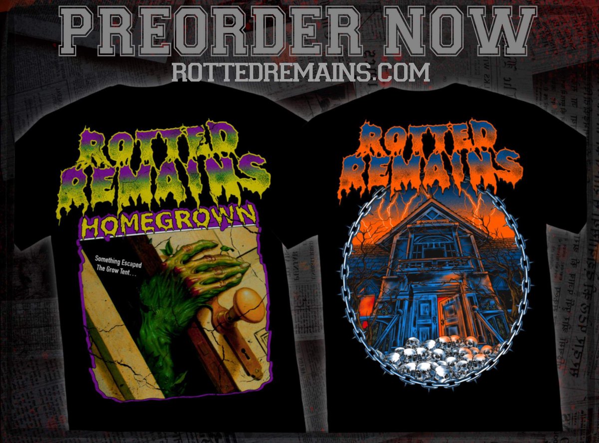RottedRemains's tweet photo. https://t.co/hMnbyrvtgi 
PRE ORDER YOURS NOW!! https://t.co/R2z6hqhh3h