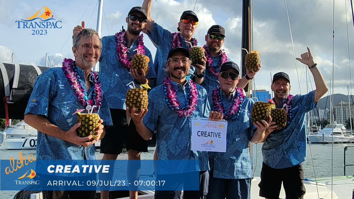 Aloha to our teams who finished yesterday afternoon (July 9) and last night! 

For the full results check out YachtScoring: buff.ly/3D3cgZp 

Photos by some of our wonderful volunteers: Nicole Patterson, Pam Davis, Mark Brouch, Brian Farr