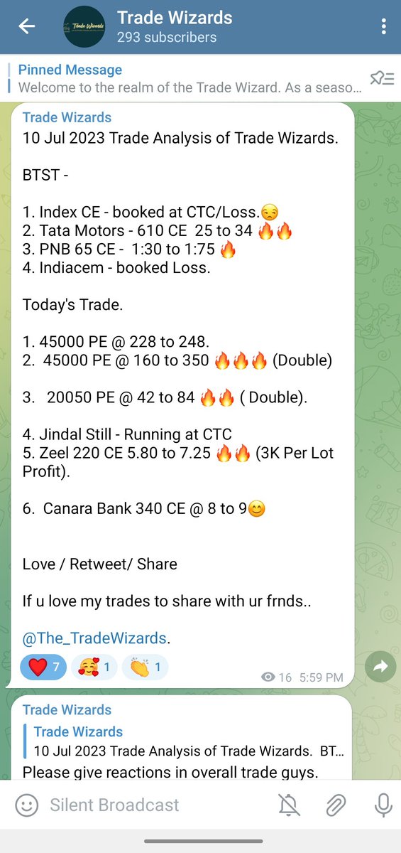 The_knowledgehu's tweet photo. Trade Wizards Trade dated 10 Jul 2023.
#banknifty #Nifty #finnifty #tatamotors #Jindalsteel
@kuttrapali26 @REDBOXINDIA https://t.co/94hgndakyp