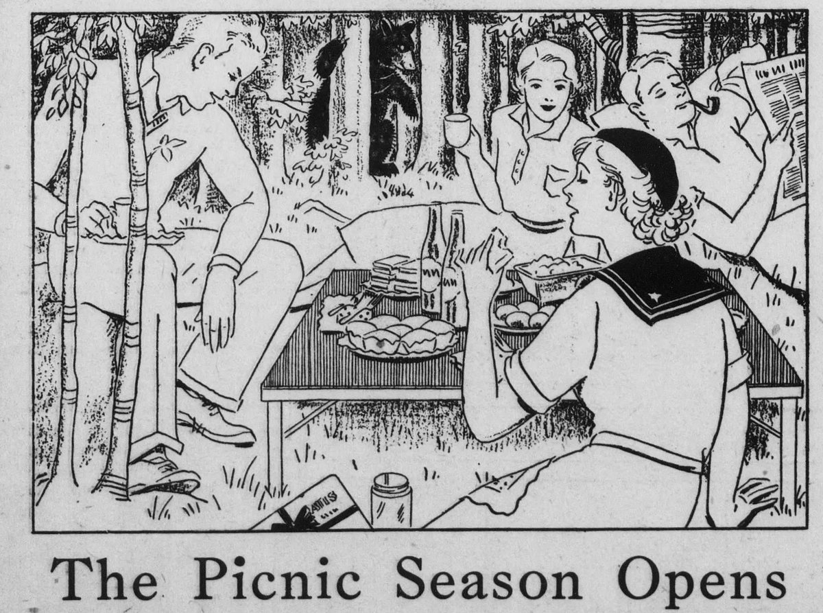 Summer is the perfect time to enjoy a picnic outside since July is National Picnic Month! What’s your favorite part of a picnic?

#ChroniclingAmerica #ChronAm #HistoricMDNews

buff.ly/3CR3pKf