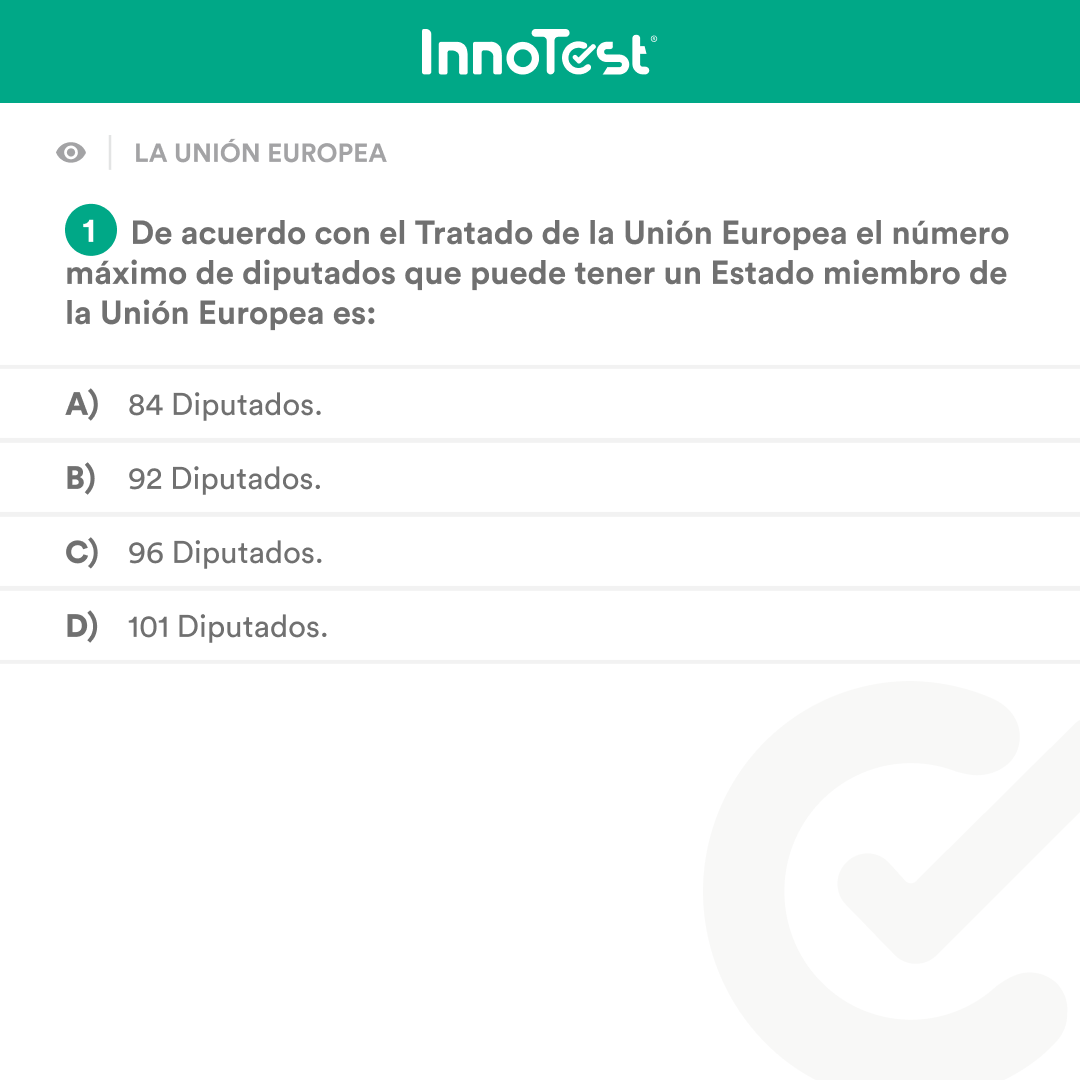 InnoTestES's tweet photo. ¡#Opositor! 😏 Te ponemos a prueba con esta #InnoPregunta de la Unión Europea.
¿Te la sabes? 👉💬 ¡Deja la respuesta en comentarios y mañana te decimos la solución correcta! https://t.co/kXTWrkfL4b