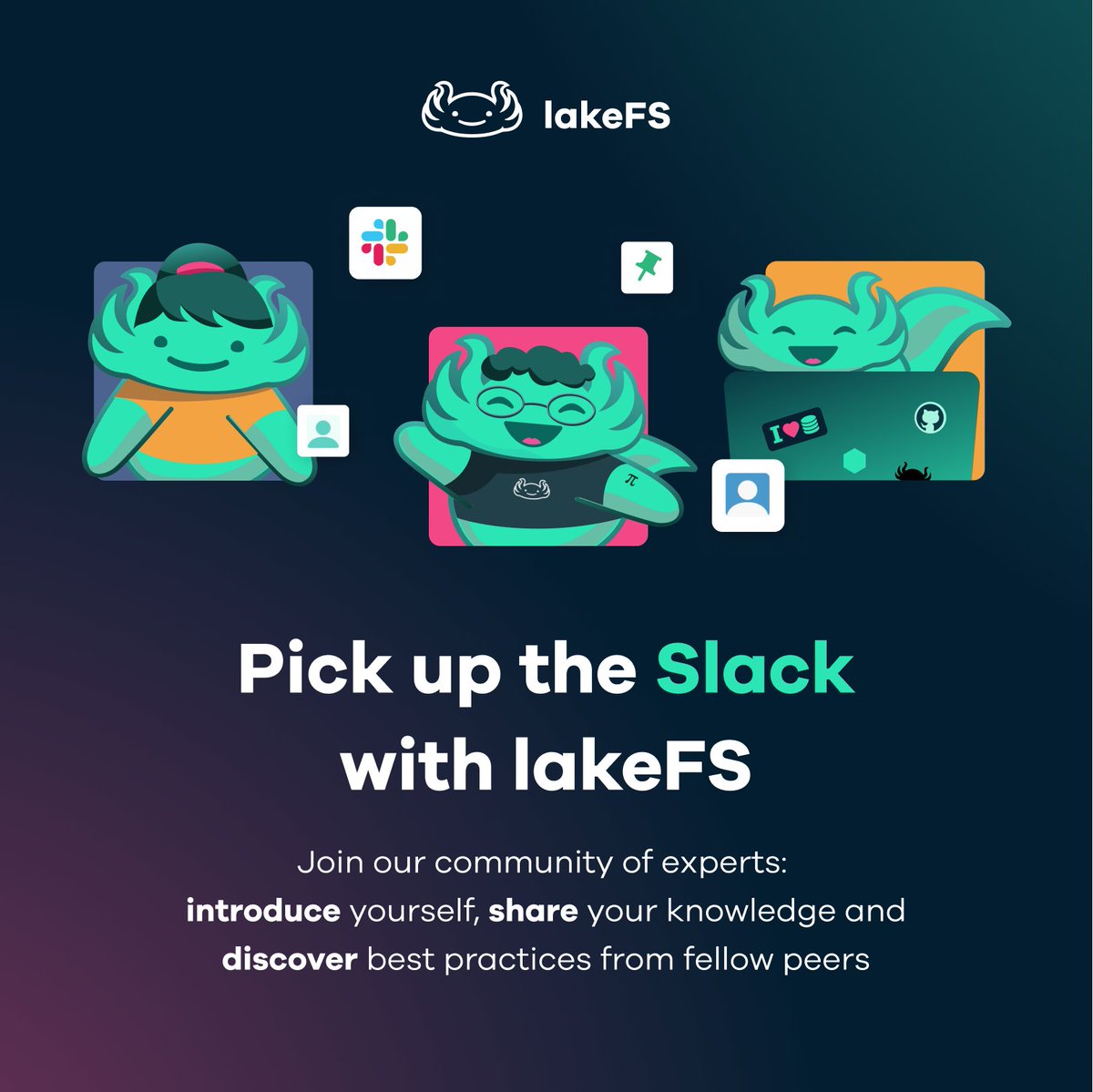 💃 🕺It's time to #SlackeFS!💃 🕺
Our growing Slack #community is a great hub for you to share best practices, learn from one another and discuss your own experiences. 

Join the conversation here 👇 
hubs.la/Q01X9dt30
