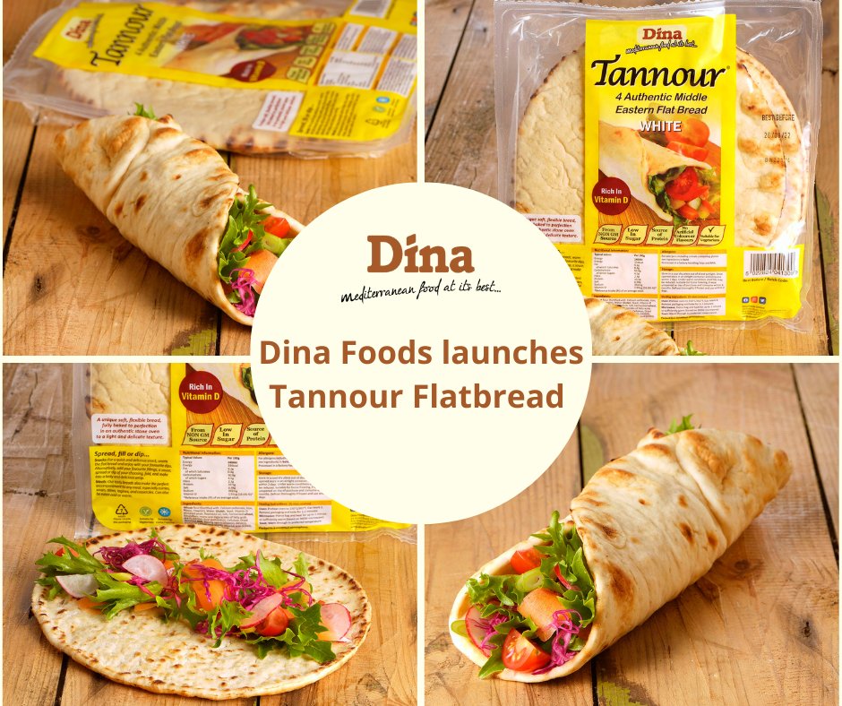 Can it really have been a year ago since we launched our Tannour Bread?
Now available in <a href="/MyjamFood/">Myjam</a> and <a href="/Morrisons/">Morrisons</a>, this unique soft, flexible bread, is fully baked to perfection in an authentic stone oven, to a light and delicate texture.
#Dinalicious  #DinaFoods  #tannourbread