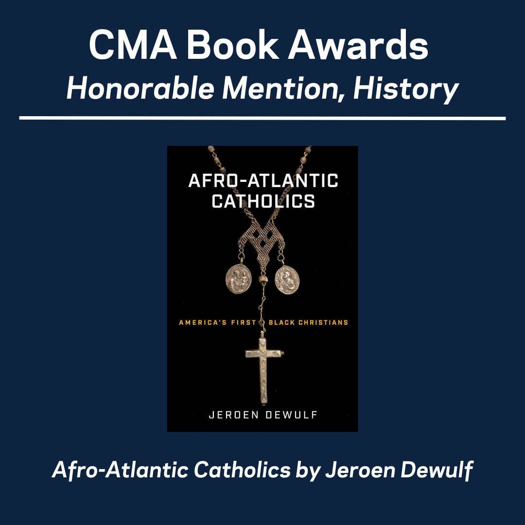 Notre Dame Press (@undpress) on Twitter photo We are excited to announce that AFRO-ATLANTIC CATHOLICS received an Honorable Mention in the History category at this year’s Catholic Media Association Book Awards! <a href="/CM_Association/">Catholic Media Association</a> <a href="/DewulfJeroen/">Jeroen Dewulf</a> We are excited to announce that AFRO-ATLANTIC CATHOLICS received an Honorable Mention in the History category at this year’s Catholic Media Association Book Awards! <a href="/CM_Association/">Catholic Media Association</a> <a href="/DewulfJeroen/">Jeroen Dewulf</a>