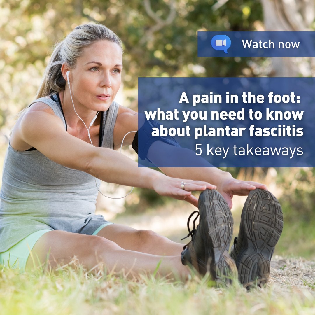 Missed our webinar on plantar fasciitis and factors that may lead to foot pain? 
  
Watch last month’s webinar in full here and read on as we discuss 5 key takeaways from the online discussion: bit.ly/3O3LgiZ