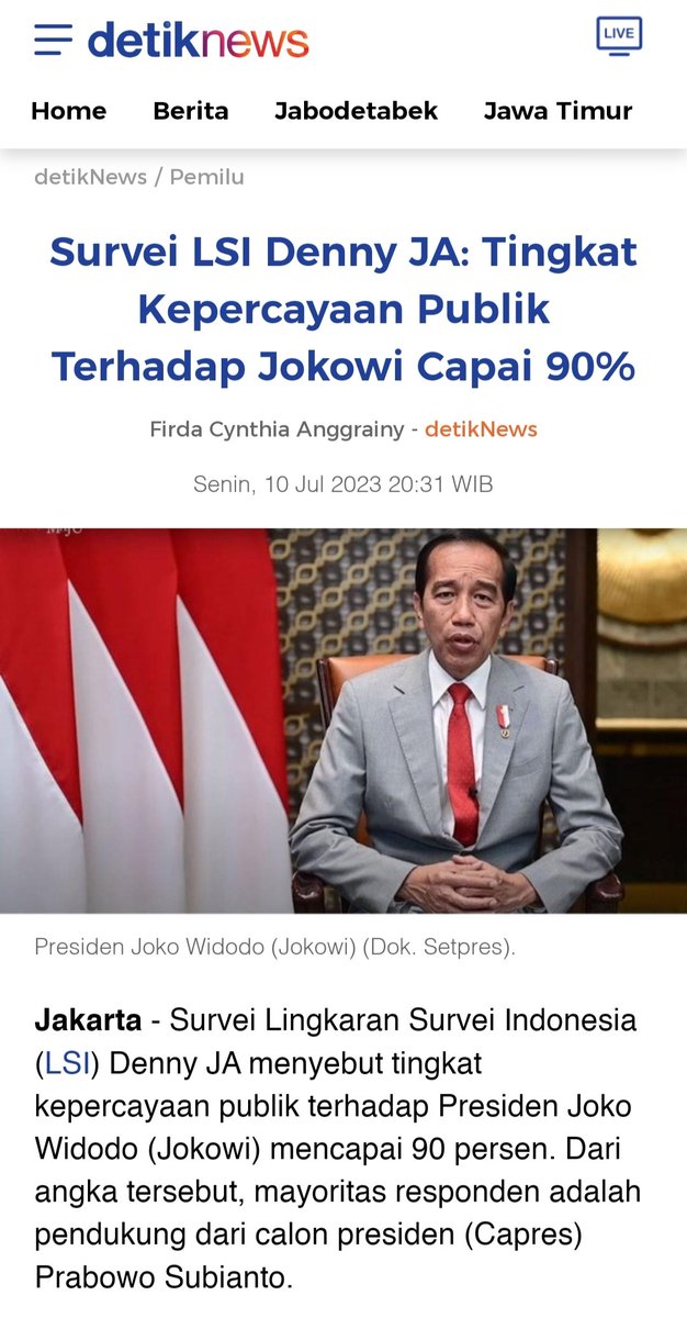 Presidenku gak kaleng-kaleng🤗🤗
Upil power apa kabar ?