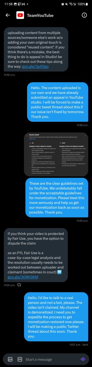 PLEASE RETWEET FOR VISIBILITY 

Hello <a href="/TeamYouTube/">TeamYouTube</a> 
I need help restoring monetization on my channel right away, please. youtube.com/@YMSHighlights

This is an urgent matter and needs to be fixed as soon as possible, please. Thank you.