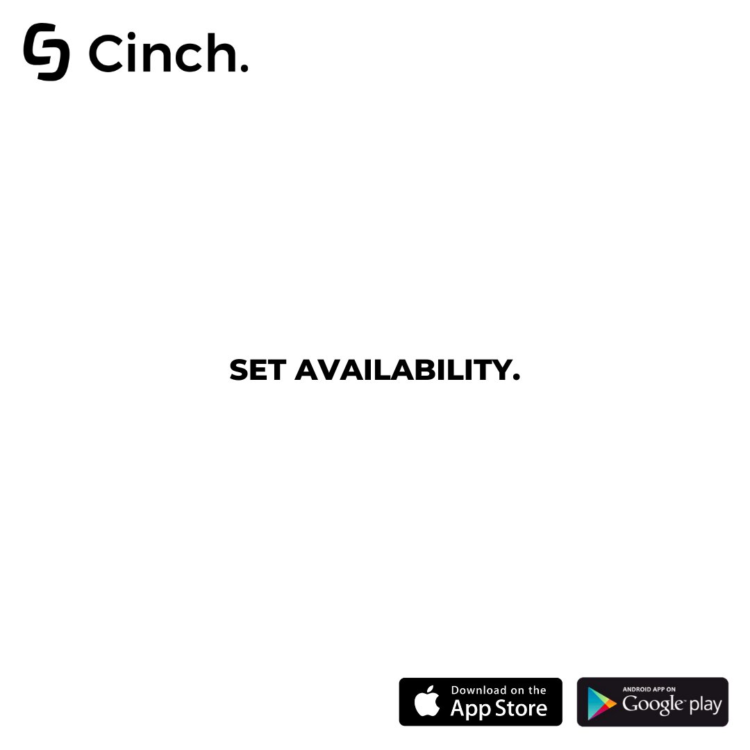 Cinch. tweet media