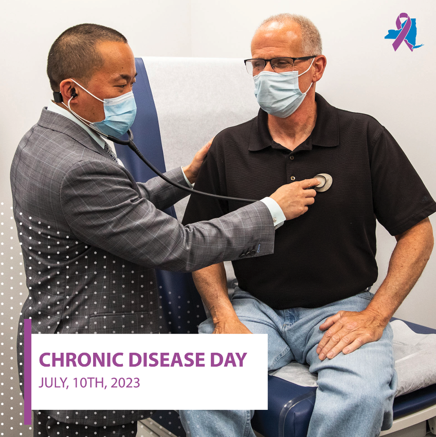 NewYorkCancer's tweet photo. To ensure you maintain good health, we encourage you to schedule an appointment by calling (855) 528-7322 or by visiting: https://t.co/8AdsD7rWay
#chronicdiseaseday #nycbs #conqueringcancertogether #healthcare #wellness #community https://t.co/DM2stntj7d