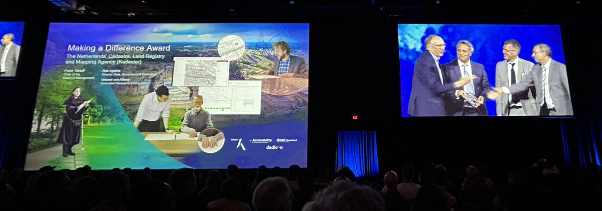 Inspiring video on accessible, tactile maps for blind and visually impaired readers. #esriuc2023
