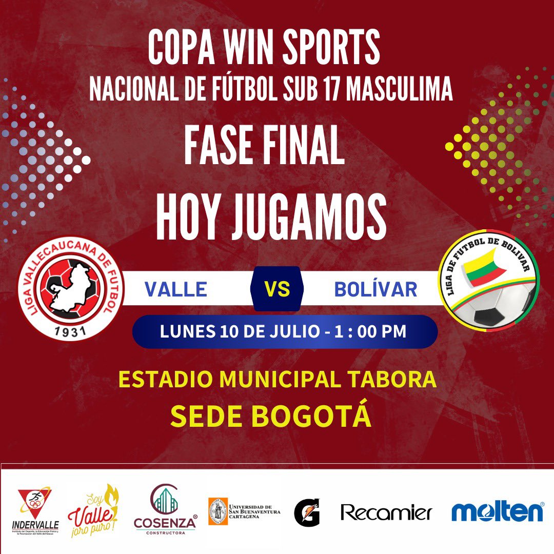 lifutbolvalle's tweet photo. Prográmate y apoya a Valle 
Fútbol + Futsal 
Vamos 🔴⚪️🫡✅ https://t.co/hEtFWOQW0C