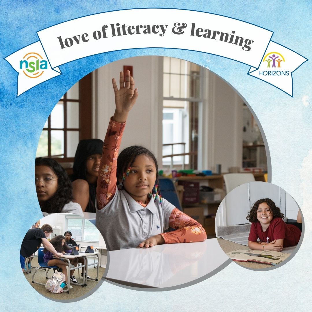 National Summer Learning Week is a time to reflect on the importance of keeping youth learning, safe &amp; healthy every summer, ensuring they return to school in the fall ready to succeed in the year ahead. Today we are celebrating a love of literacy &amp; learning.
#HorizonsNCCS #NSLW