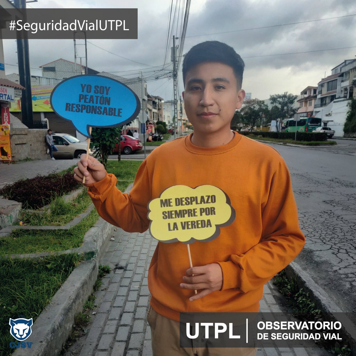 Observatorio de Seguridad vial UTPL tweet media