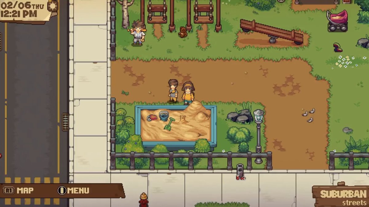 myPotatoGames's tweet photo. This indie game is called Bloomtown - the game takes you back to the 60’s, where you explore a cozy town, meet unique characters and embark on an exciting summer adventure. Looks so cute! 😍 https://t.co/k8PwrBaRR6