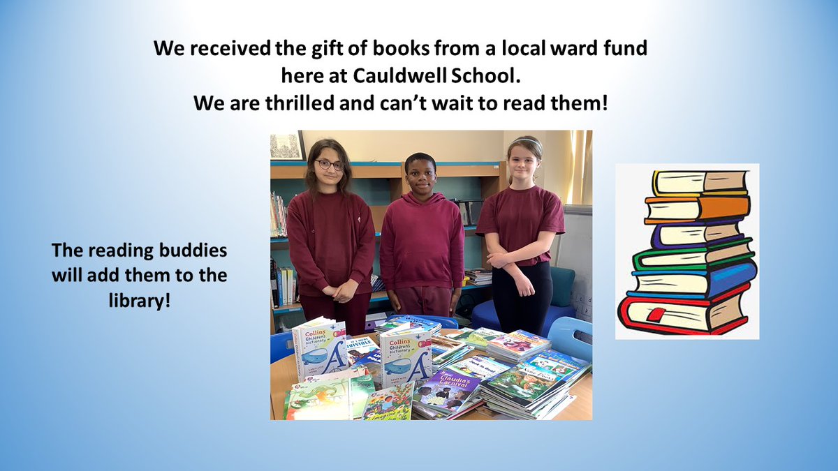 Big thank you to our Cauldwell councillors!