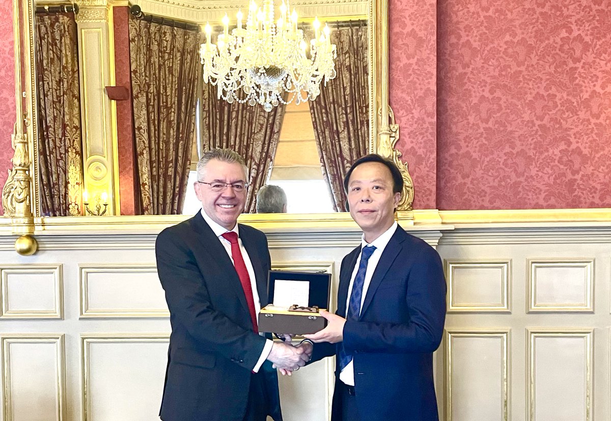 Yuhang District of Hangzhou Municipality, China. On behalf of the The 48 Group Club - 'The Icebreakers' I was pleased to meet with a delegation, led by Mayor Wang Jian from this important district. #innovation #technology #culture #china #uk #london #international #trade