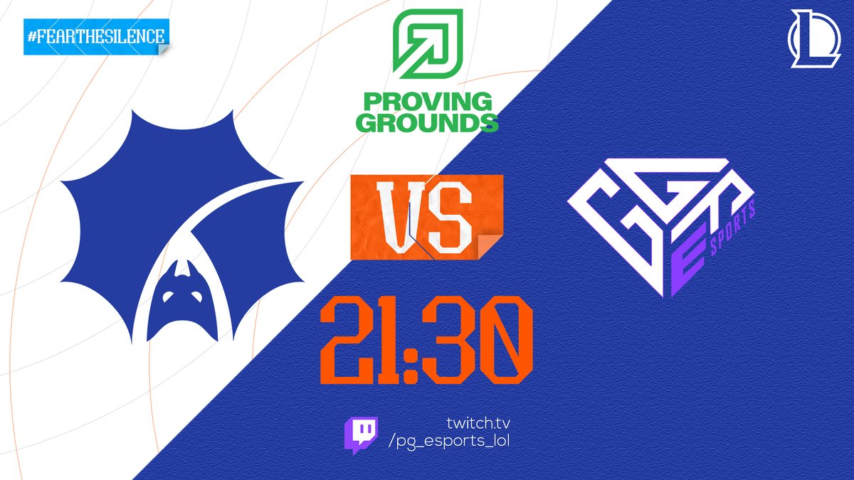 [#leagueoflegends] Questa settimana #ProGro ha la sua super week!

Stasera alle 21:30 ci scontreremo contro i <a href="/ggf_esports/">GGF Esports</a>!

Venite a fare il tifo su twitch.tv/pg_esports_lol

#fearthesilence