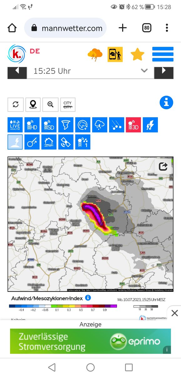 flomster1's tweet photo. Bei Regensburg.
@Kachelmannwettr @unwetterfreaks https://t.co/jjsRNNhH0d