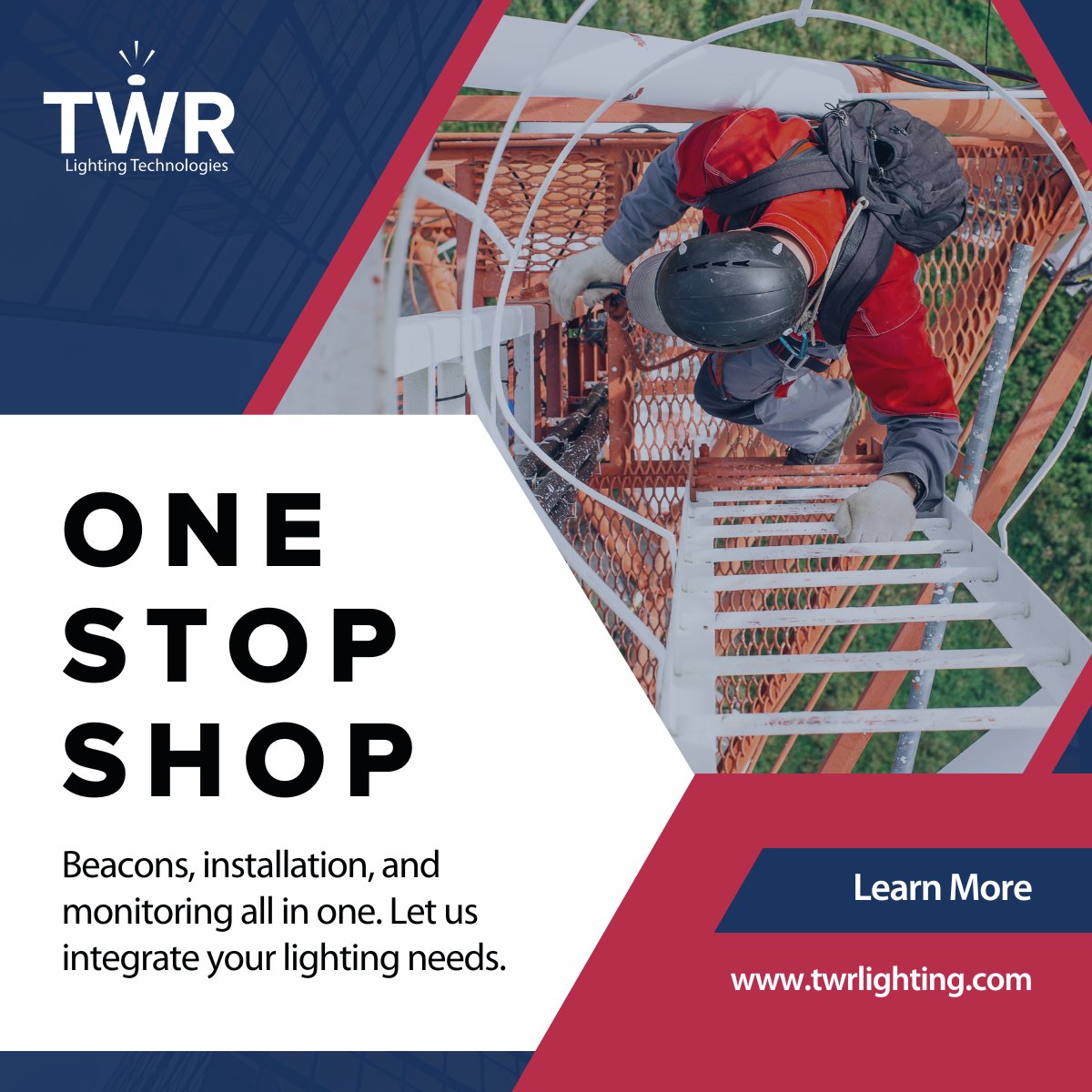 twrlighting's tweet photo. Here at #TWR, we don't just sell aviation obstruction lights, we provide a comprehensive solution. We are with our #clients every step of the way. Our dedication to #customer #service and quality control ensures that we are a one-stop shop for all your aviation lighting needs. https://t.co/MXrYjrVSDC