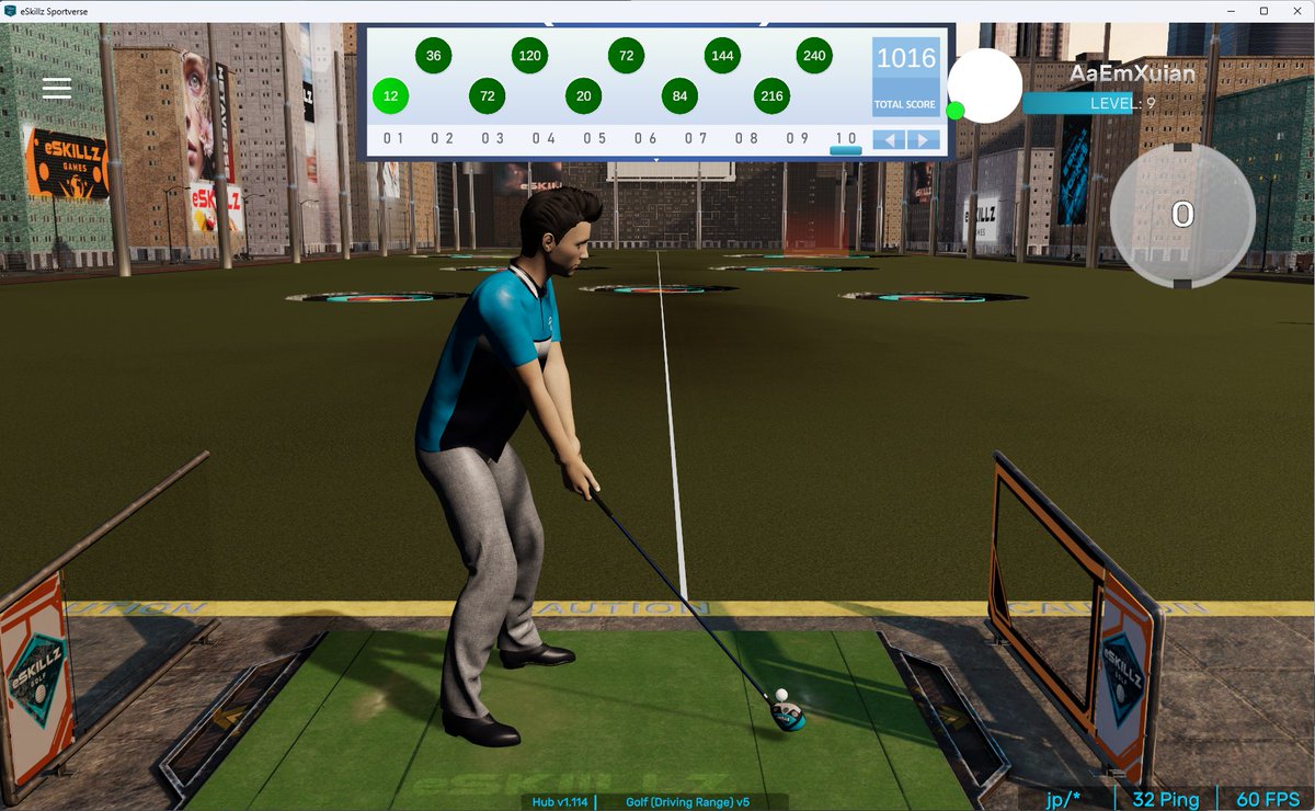 andreag03367527's tweet photo. @eSkillzGames #golf #targetgolf
I dare you all to beat me this week! https://t.co/9RmB7pllRA