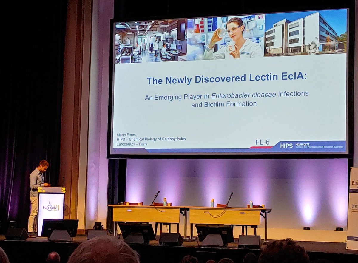 Alexander Titz (@titz_lab) on Twitter photo Mario Fares ( <a href="/Titz_Lab/">Alexander Titz</a> ) presenting his results on a new lectin from Enterobacter cloacae. 💪💪 See him at his poster FL6 for more discussions! #eurocarb21 Mario Fares ( <a href="/Titz_Lab/">Alexander Titz</a> ) presenting his results on a new lectin from Enterobacter cloacae. 💪💪 See him at his poster FL6 for more discussions! #eurocarb21