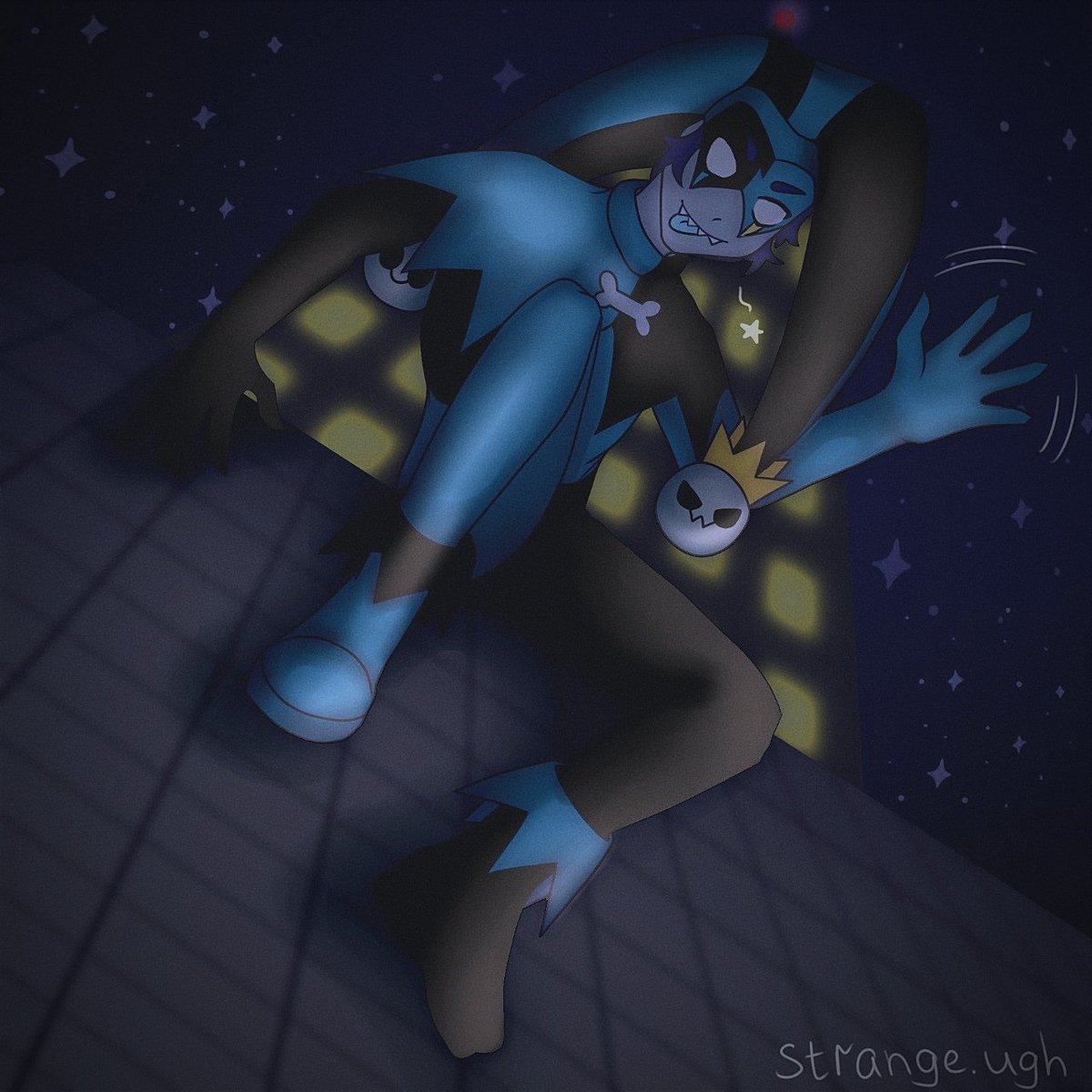 strange_ugh's tweet photo. [ #brawlstarsfanart #BrawlStarsArt #chester ] 🫧 https://t.co/WYm6l5NviD