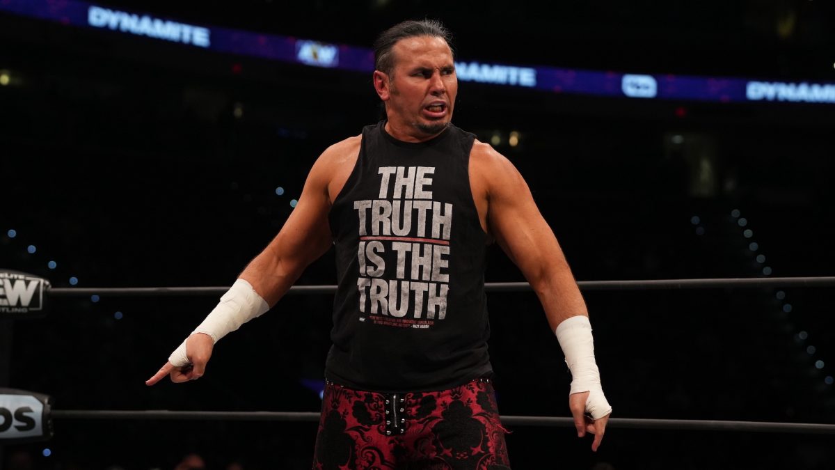 Unpaid__Critic's tweet photo. But lets just accept ,

Matt Hardy's AEW Run is a complete waste of time 😌 https://t.co/FZI9xzVDNc