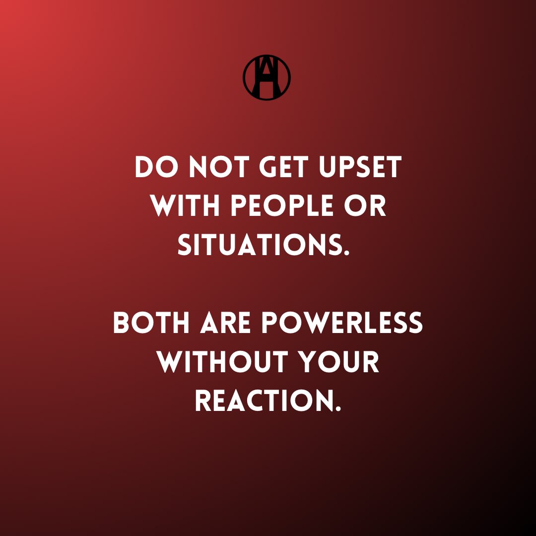 ApparelHammer's tweet photo. This is your Monday morning reminder that you have no control over other people or situations but you have complete control over the way you respond to other people or situations. 

Don’t let the things that you can’t control disturb your peace✨  

#MotivationalMonday https://t.co/T4mFTNNitH
