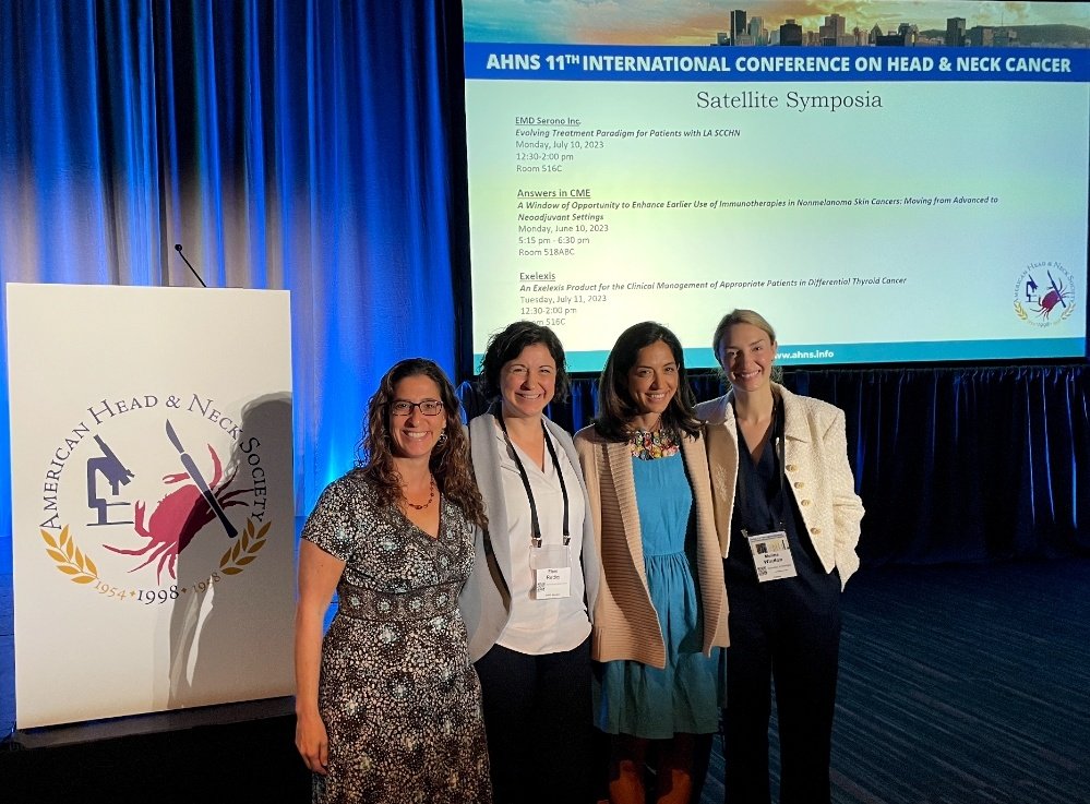 Johns Hopkins OHNS (@hopkins_ent) on Twitter photo .<a href="/HopkinsMedicine/">Johns Hopkins Medicine</a> current faculty and alumni are all smiles at #AHNS2023 – Drs. Gypsyamber D’Souza, Eleni Retting, Carole Fakhry and Melina Windon.
@AHNSInfo @WomeninOto @HopkinsKimmel @BloombergKimmel .<a href="/HopkinsMedicine/">Johns Hopkins Medicine</a> current faculty and alumni are all smiles at #AHNS2023 – Drs. Gypsyamber D’Souza, Eleni Retting, Carole Fakhry and Melina Windon.
@AHNSInfo @WomeninOto @HopkinsKimmel @BloombergKimmel