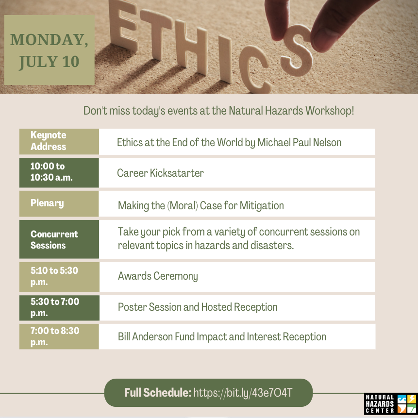 We have a big day planned! Can't wait to get started! Find the full schedule online: bit.ly/43e7O4T #HazWS