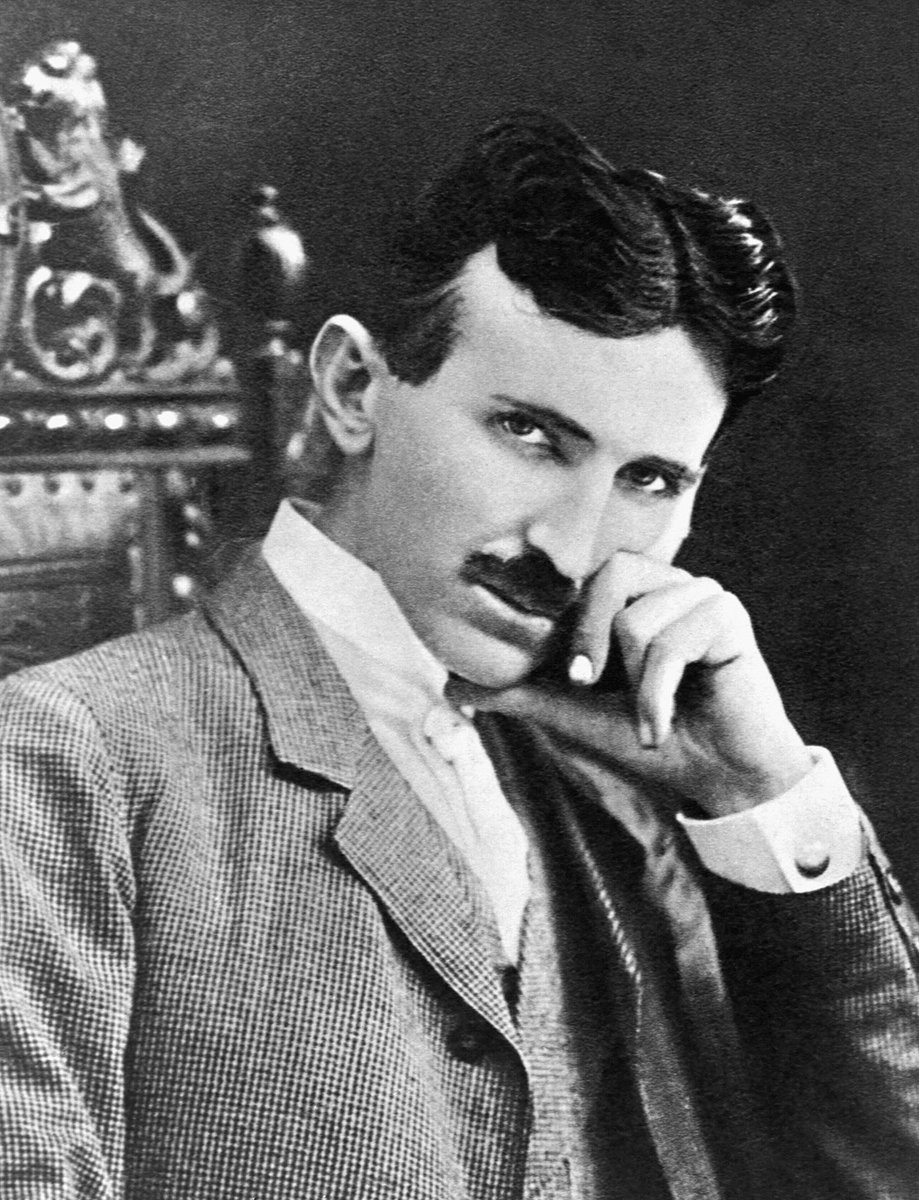 Today is the birthday of Nikola Tesla (10 July 1856 – 7 January 1943), Serbian-American physicist and engineer.